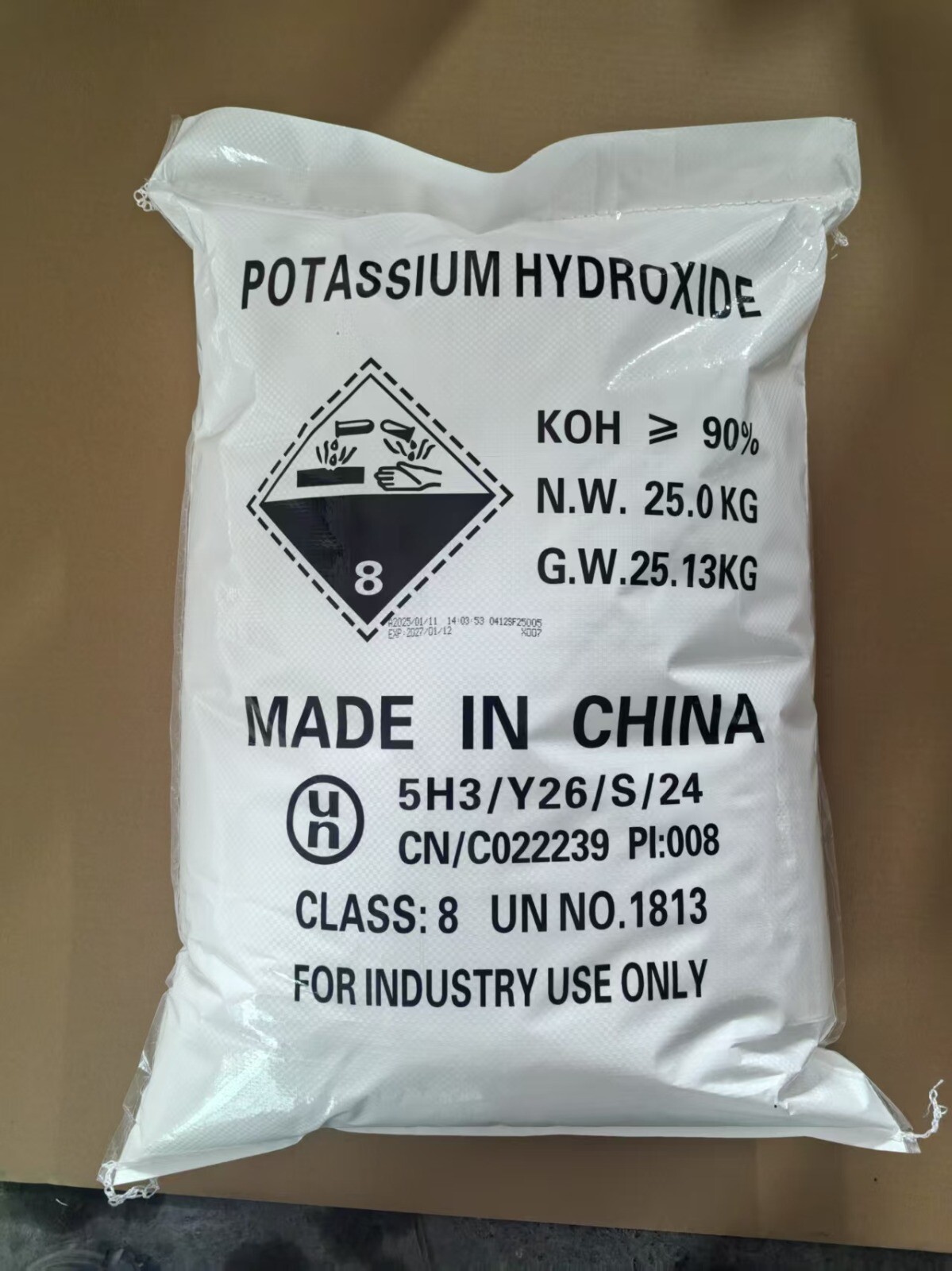Potassium hydroxide