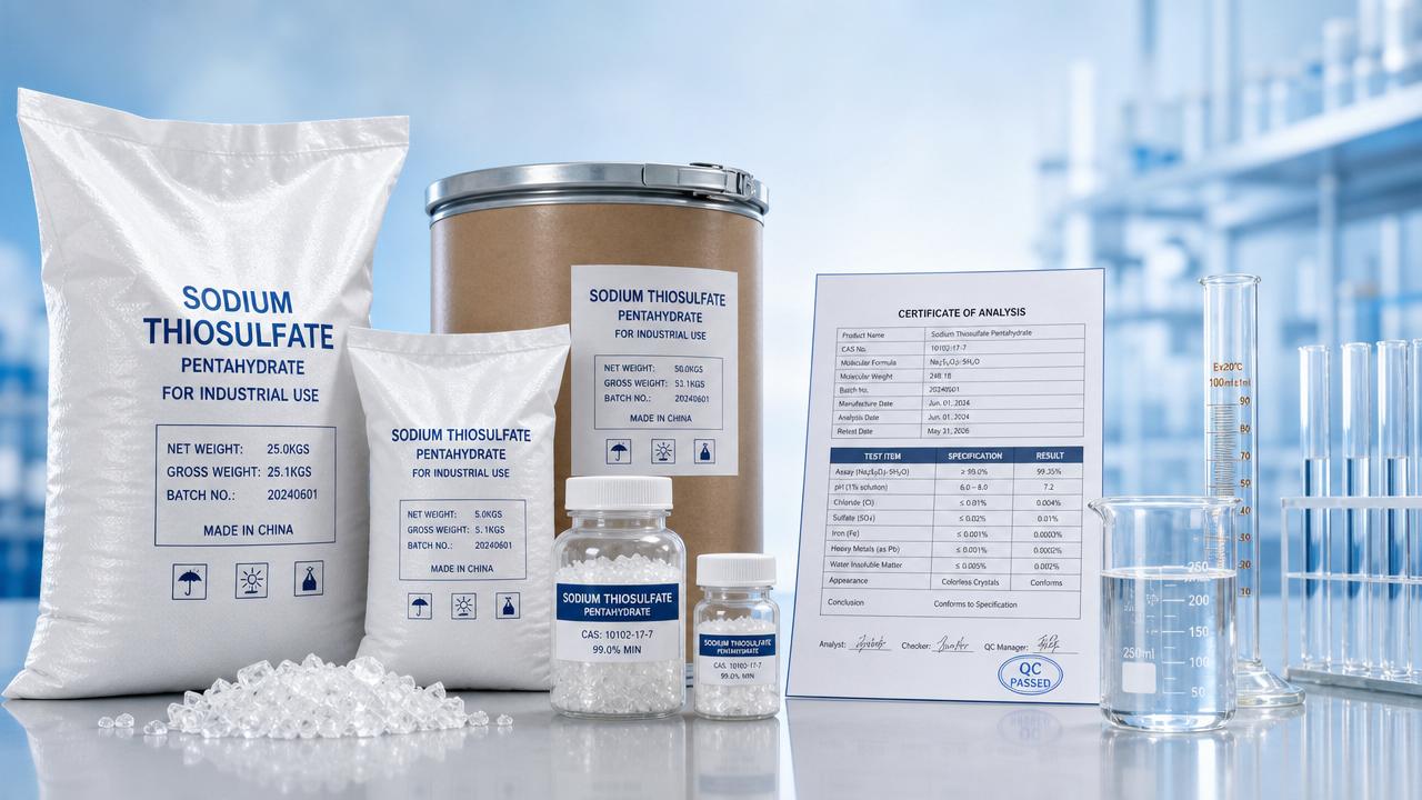 Why Sodium Thiosulfate Specs Vary More Than Expected