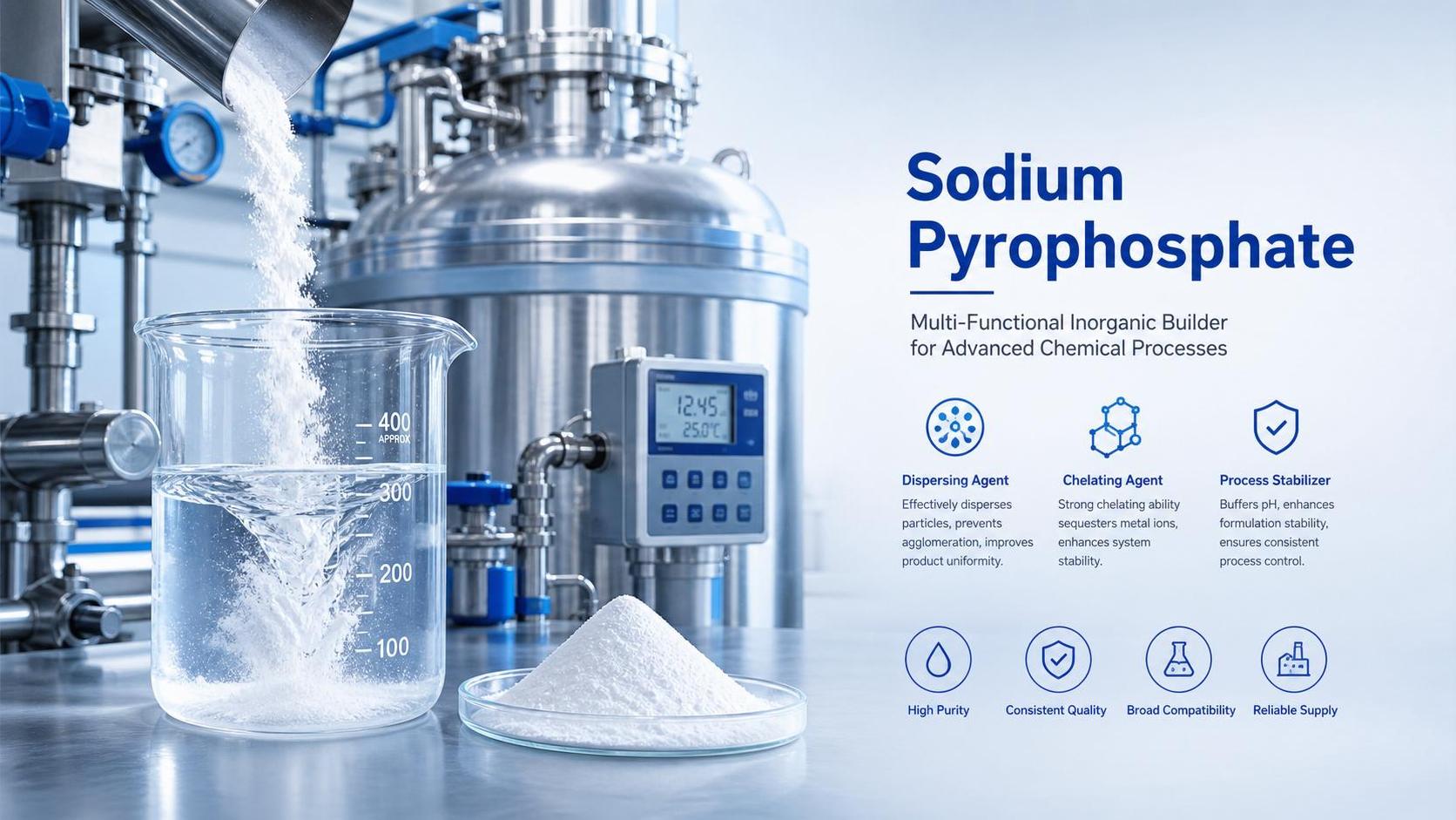 Sodium Pyrophosphate: When It Improves Process Stability