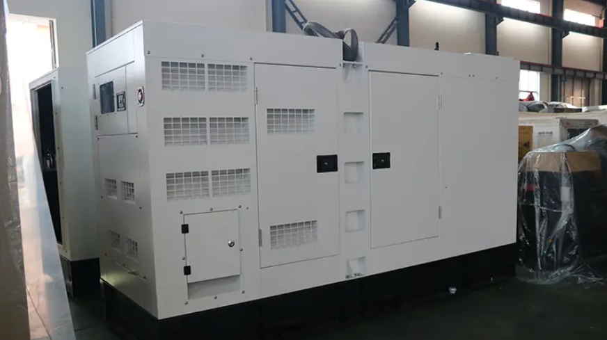 1 Set Silent Type Diesel Generator has been delivered do Angola successfully