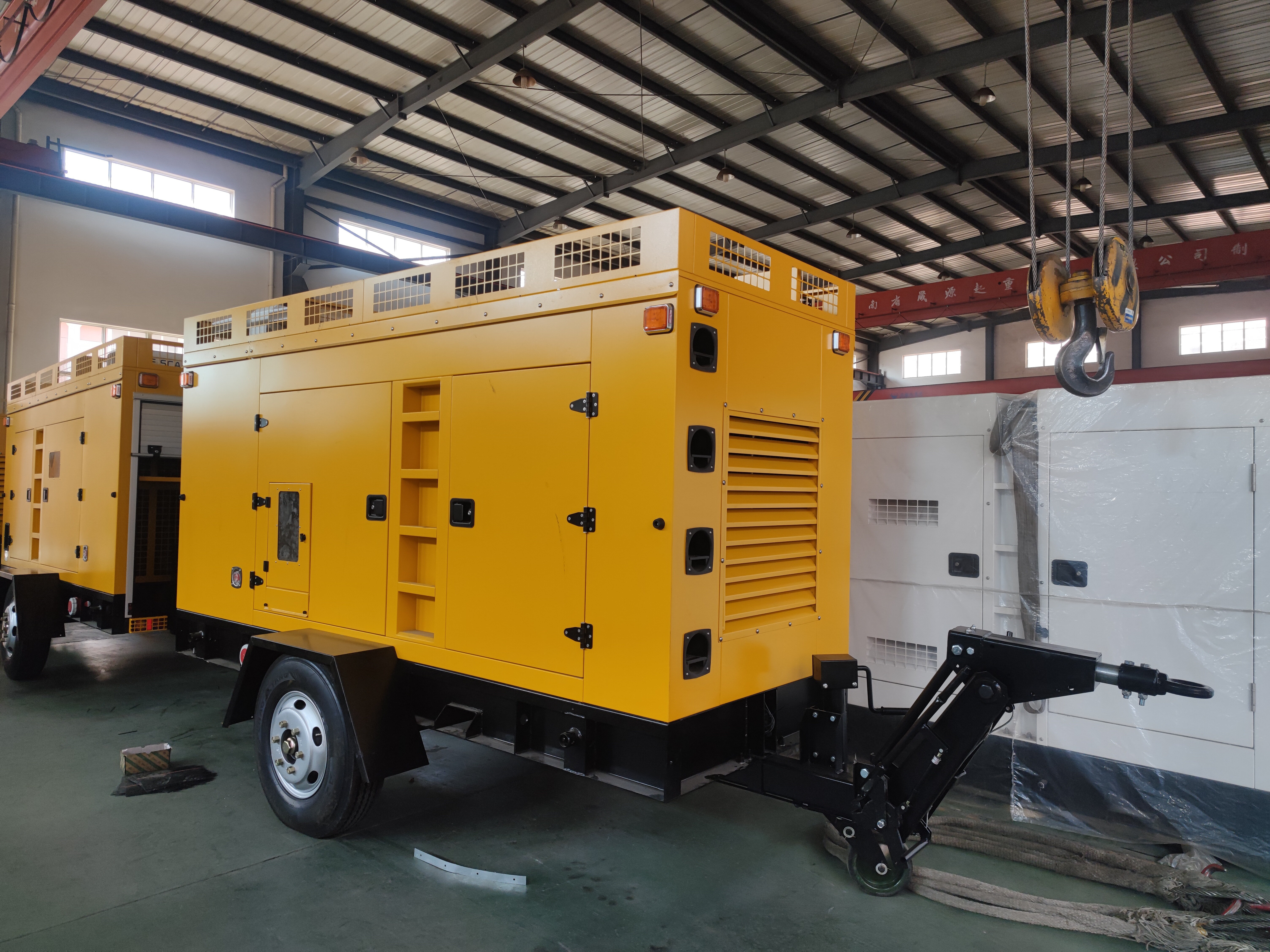 Mobile Trailer Genset