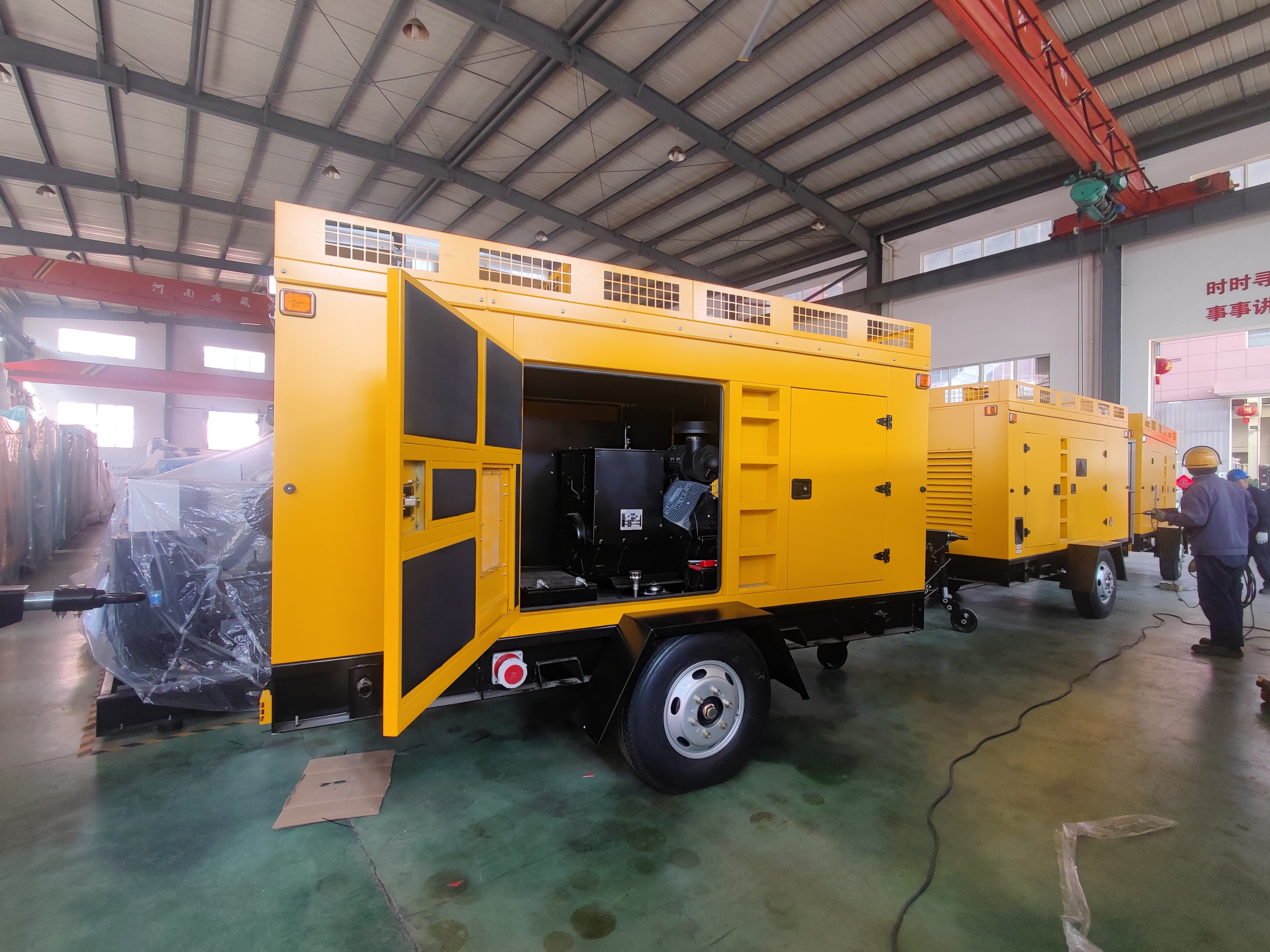 Mobile Trailer Genset