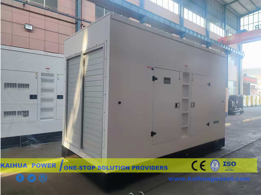 One Unit 480KW/600kVA Silent Type Diesel Generator Will be Delivered to Mongolia