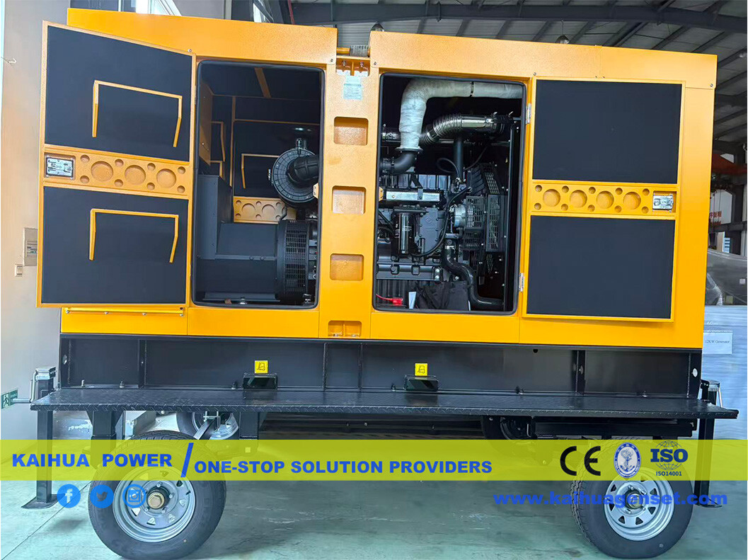 200KW Trailer&Silent Type Diesel Generator Sets Delivered to Vietnam