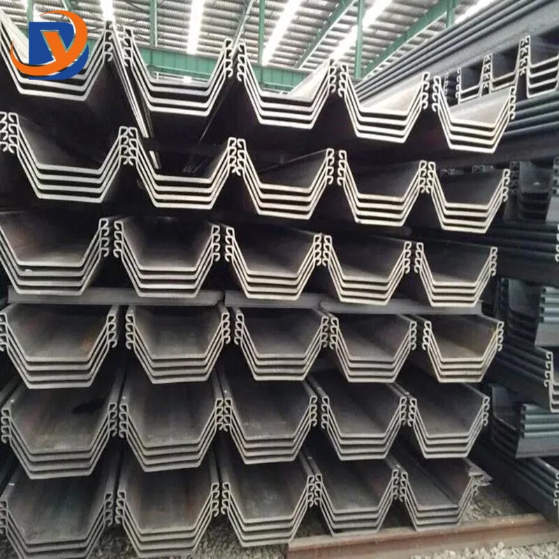 SM 400A SS490B U-Shaped Steel Sheet Pile