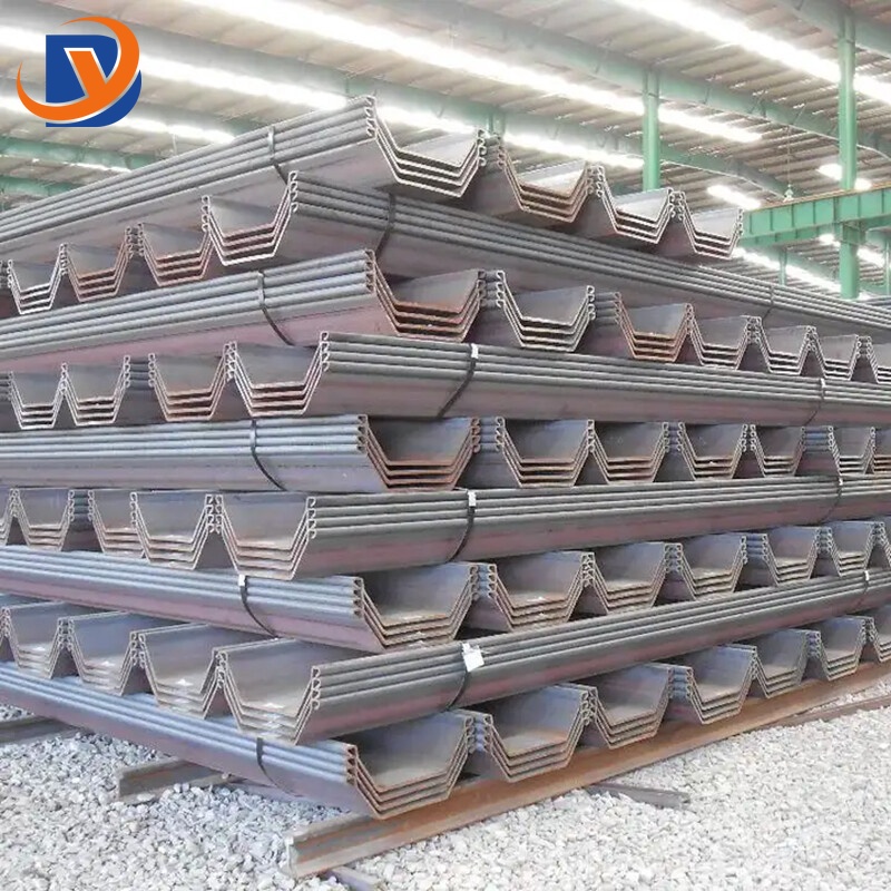 A53 Gr.A A656 Gr.50 U-Shaped Steel Sheet Pile
