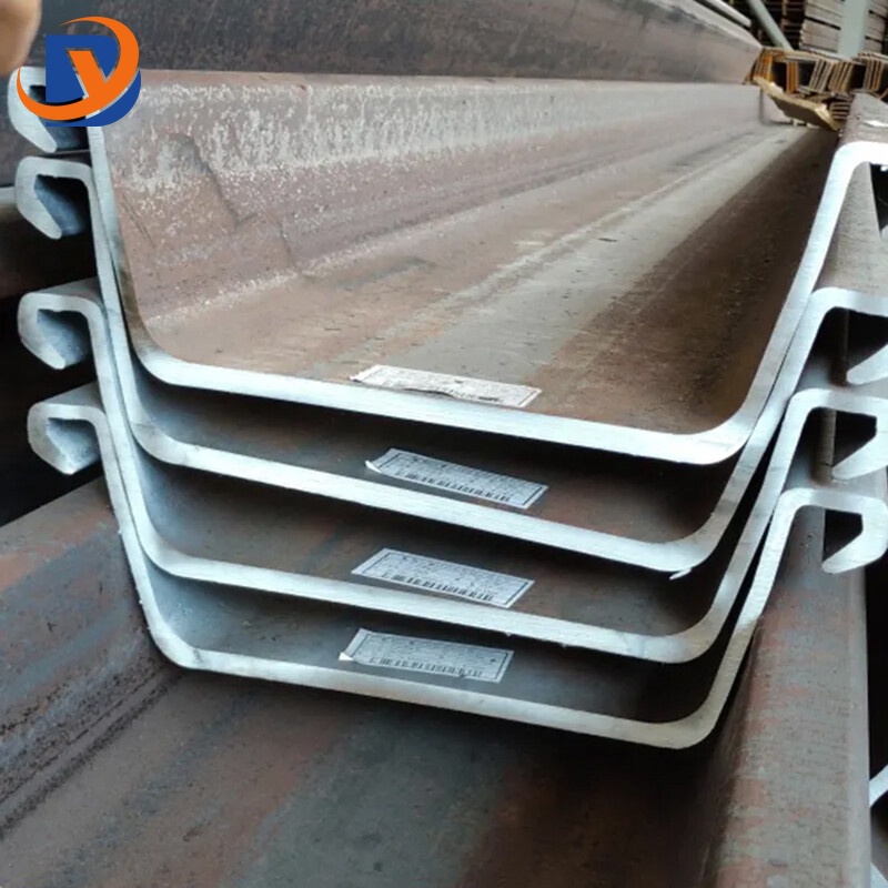 A53 Gr.A A656 Gr.50 U-Shaped Steel Sheet Pile