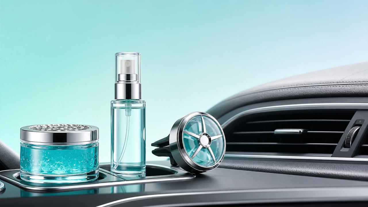 Parfum d'air pour voiture : gel, spray ou clip de ventilation ?