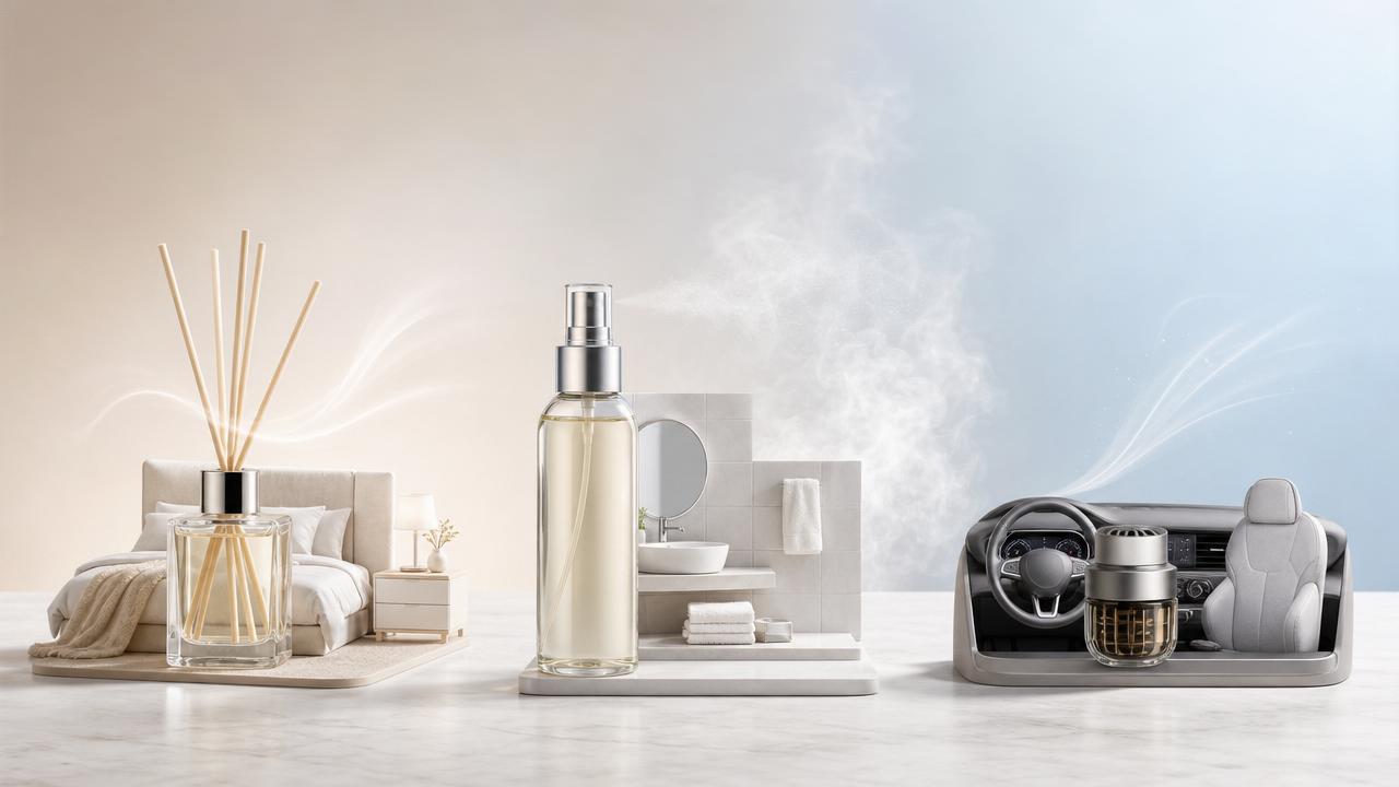 Guide d'intensité des parfums d'intérieur: comment adapter la diffusion du parfum à la taille de la pièce