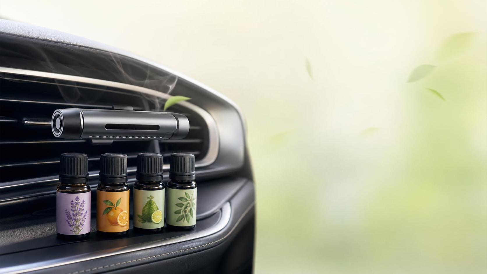 Aromathérapie avec un diffuseur de voiture : quelles huiles essentielles conviennent aux espaces clos ?