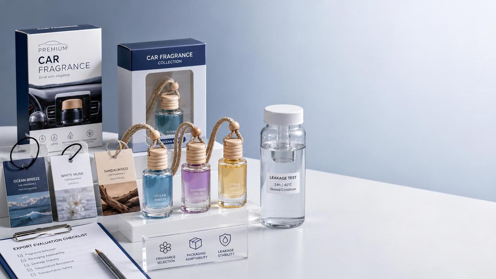 Comment évaluer un exportateur de parfums pour voiture avant de demander des échantillons
