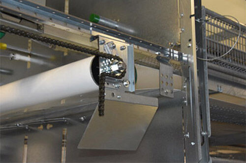 Luoto finished 3 rows 4 tiers battery cage system Luoto finished 3 rows 4 tiers battery cage system
