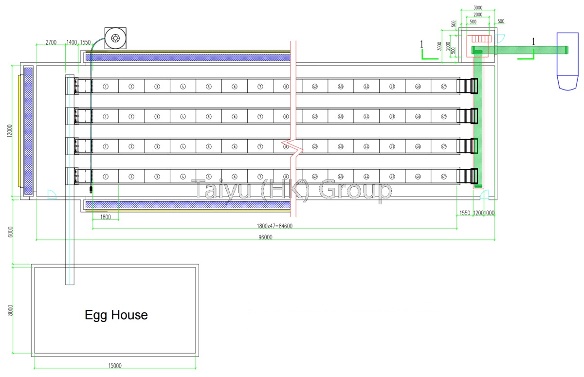 50000 layer chicken house drawing (3) 50000 layer chicken house drawing (3)
