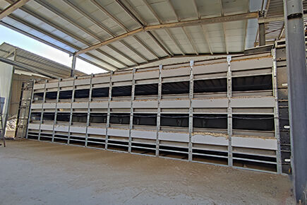 Our company finished chicken manure drying poultry