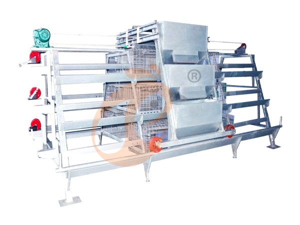 <30,000 Pullets Automatic A Type Battery Cage