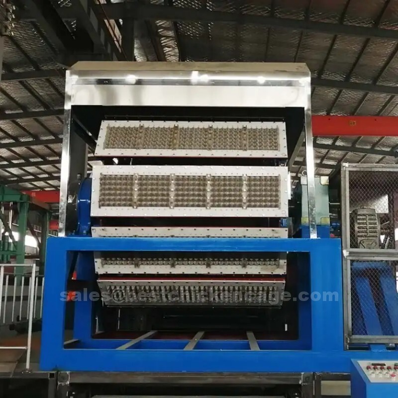 蛋托机4.jpg How to 3000 pieces/hour automatic egg tray making machine is an excellent solution for businesses needing efficient and high-volume production