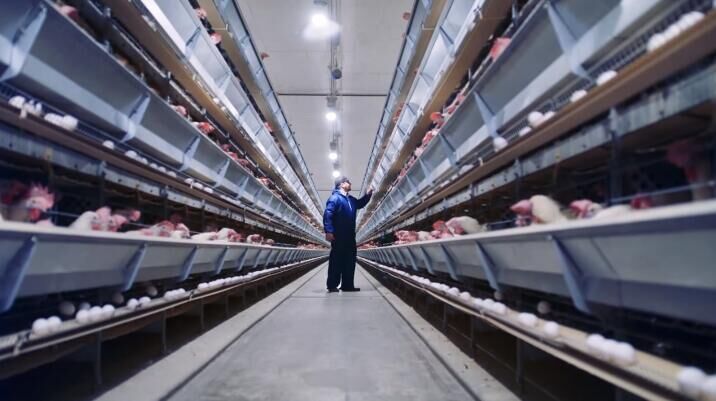 Jaula avícola local nigeriana para gallinas ponedoras en granjas avícolas