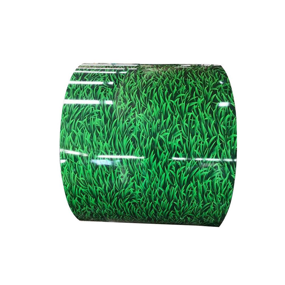 Printed color coated roll
