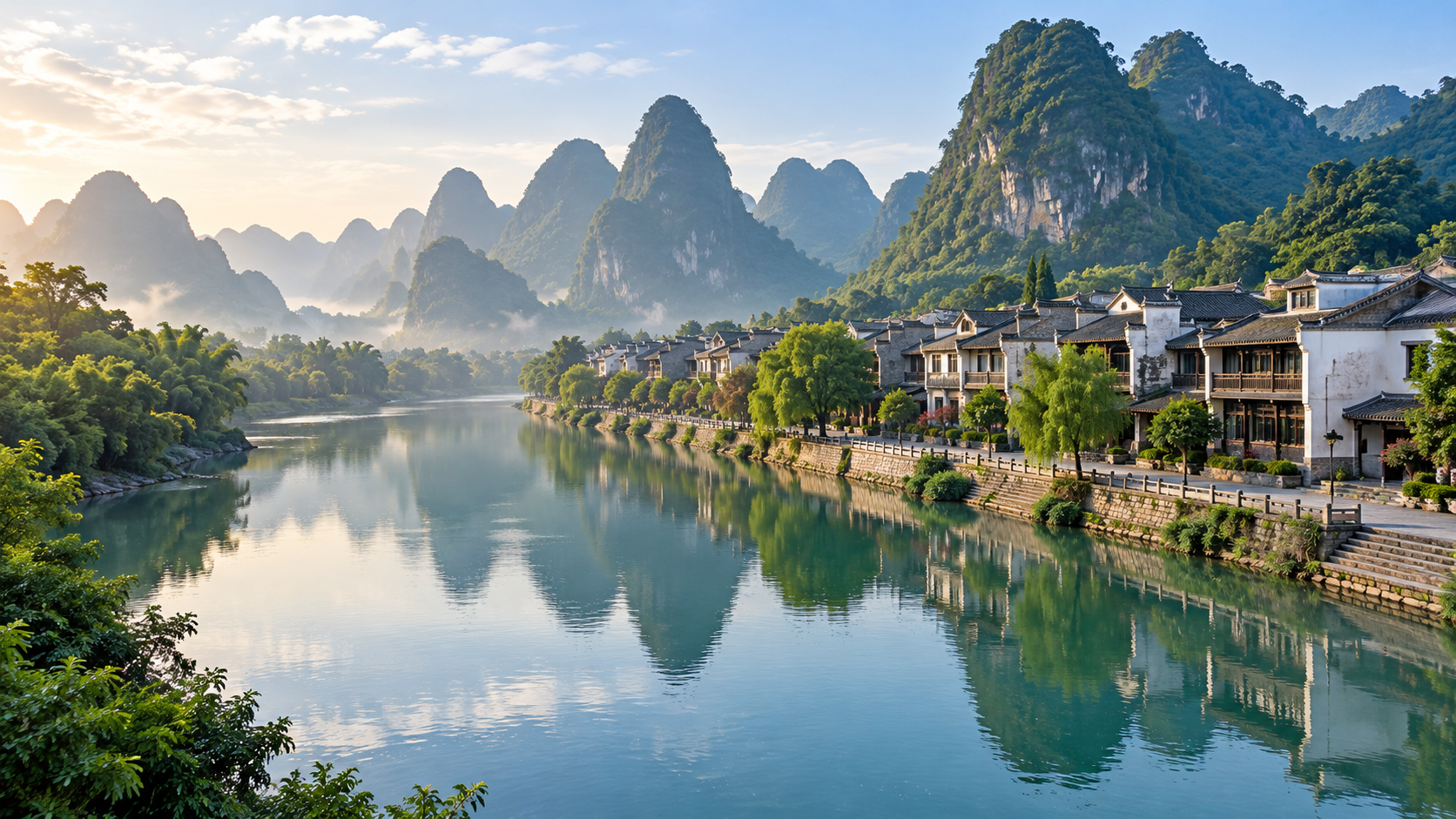 中国全景游二十天线路如何兼顾城市与自然风光？