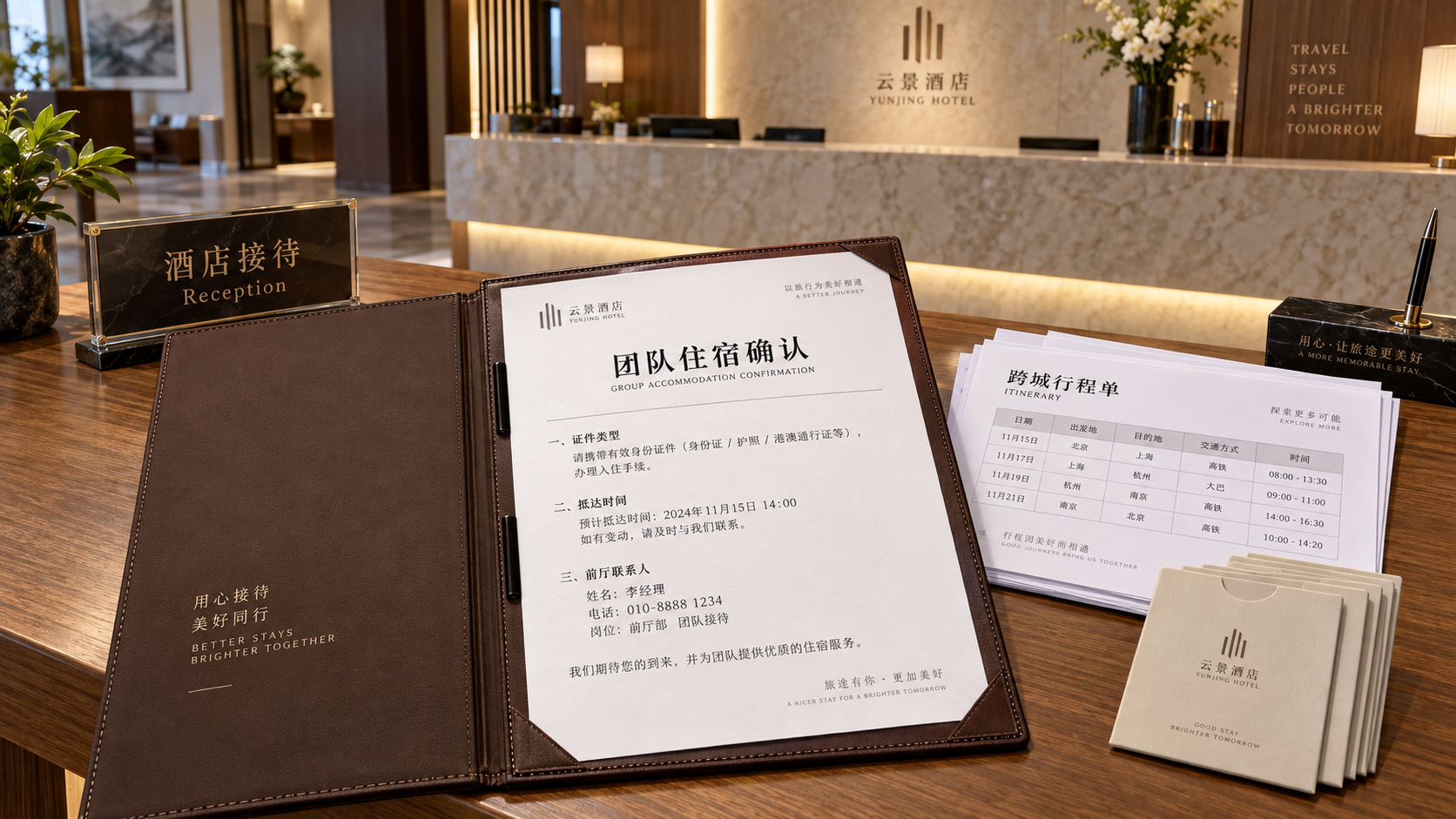 中国全景游入境团接待如何提前核实酒店入住资格？
