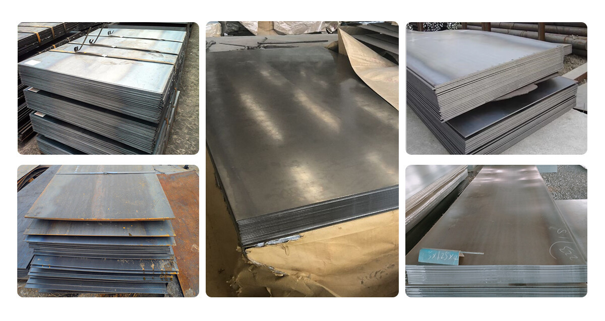 碳钢板1 1mm 3mm 6mm Mild Carbon Steel Plate A283 Hot Rolled Low Carbon Thick Steel Plate for Construction