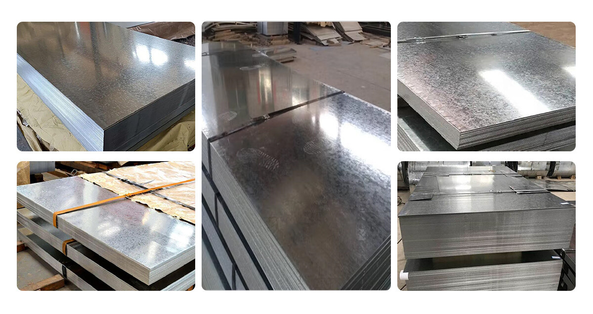 0.5mm 1mm 3mm Thickness Galvanized Steel Sheet Plate