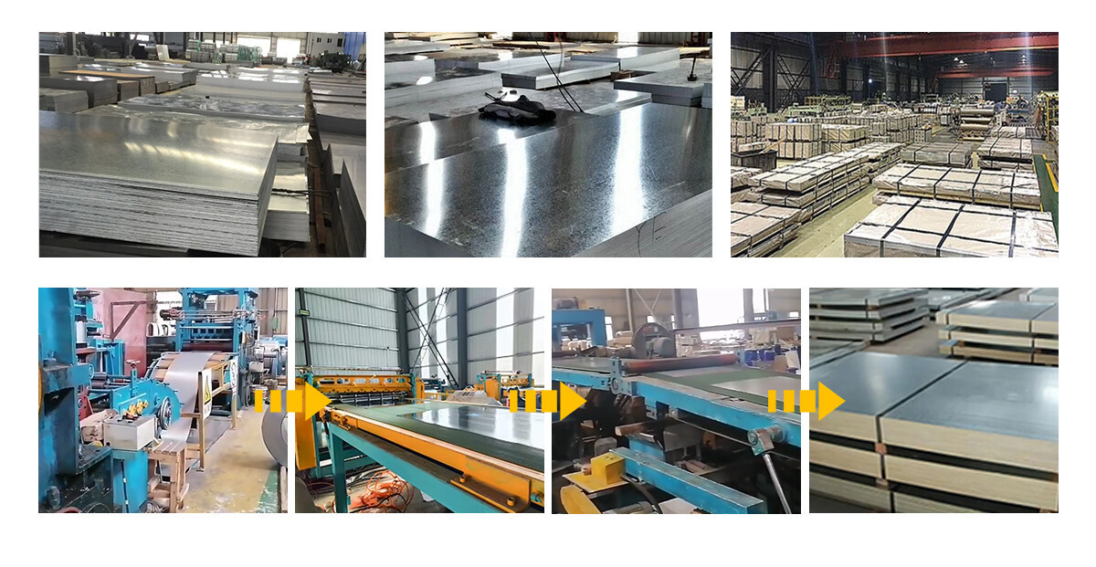 0.5mm 1mm 3mm Thickness Galvanized Steel Sheet Plate