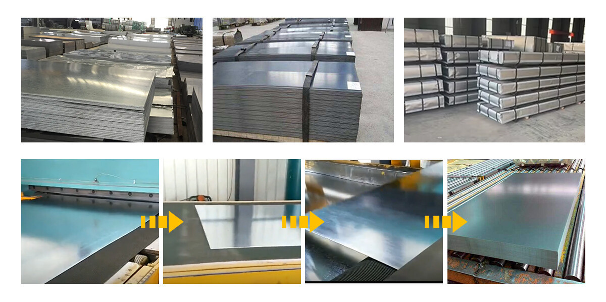 镀铝锌板2 Galvalume Steel Metal Sheet for Facade Wall Panel