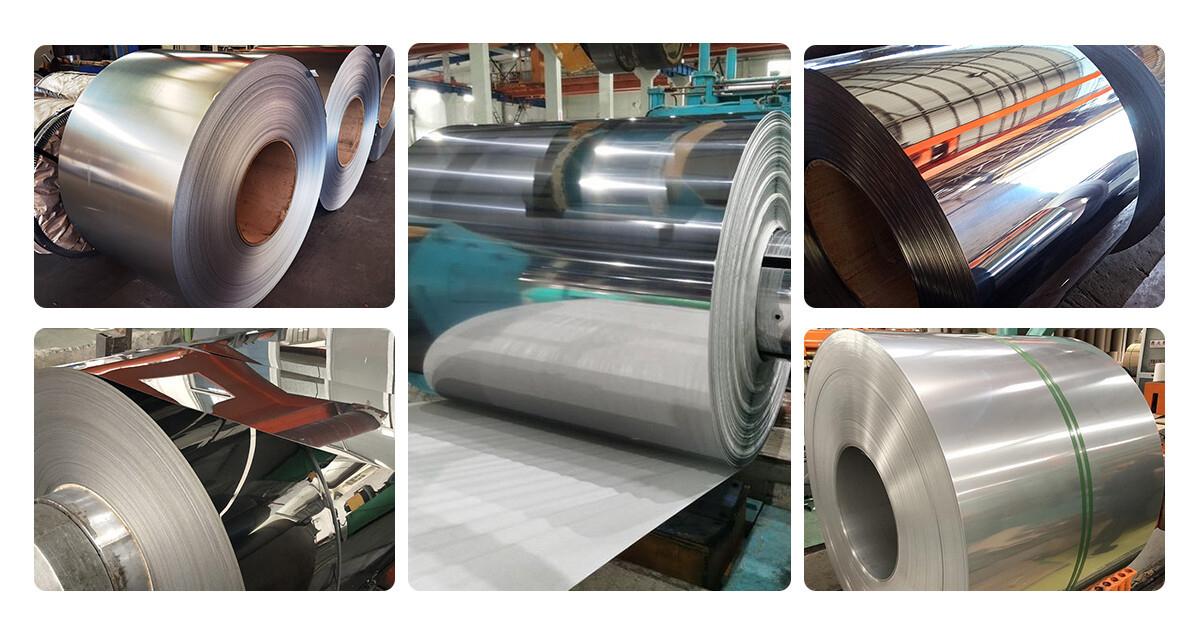 不锈钢卷1 201 Grade Cold Rolled Stainless Steel Coils for Diverse Applications