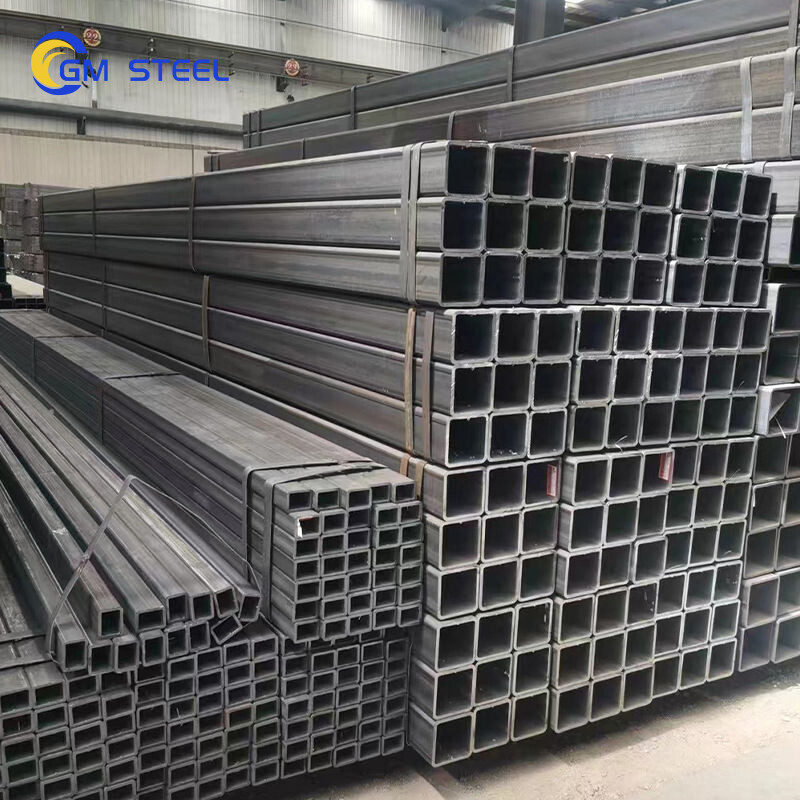 High Quality Black Square and Rectangular Steel Pipes and Tubes