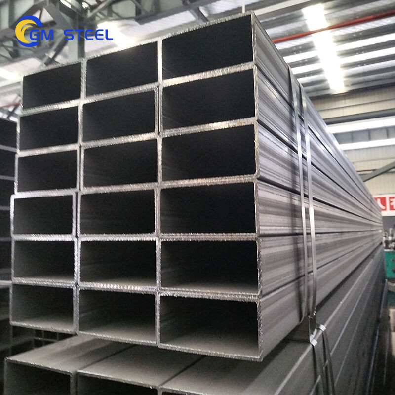High Quality Black Square and Rectangular Steel Pipes and Tubes