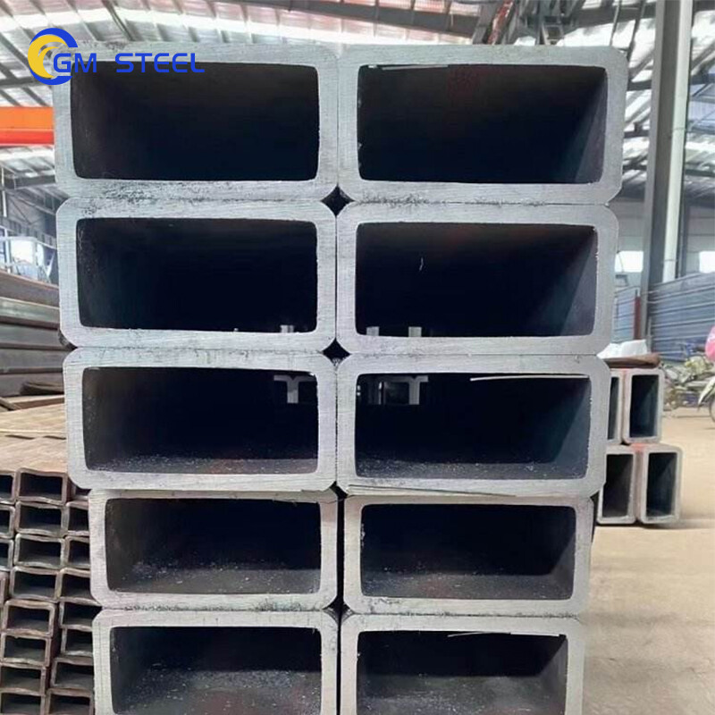 High Quality Black Square and Rectangular Steel Pipes and Tubes