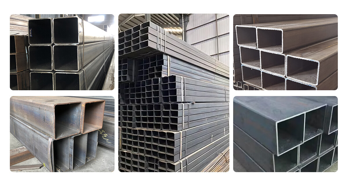 方管1 MS RHS 40*80*2 for Structure Galvanized Square Rectangular Tube
