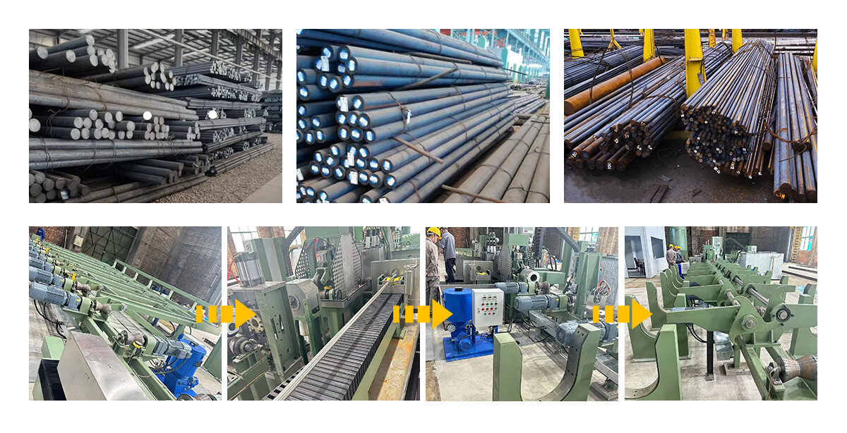 C1045 C1018 Cold Drawn Steel Round Bar for Precision CNC Machining and Shaft Manufacturing