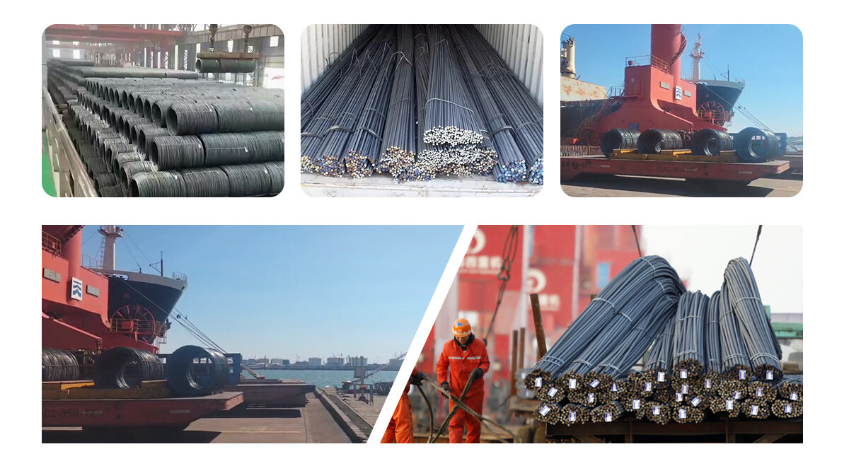 钢筋3 Construction Materials 6mm 8mm 10mm lron Rods HRB400 HRB500 Steel Rebars