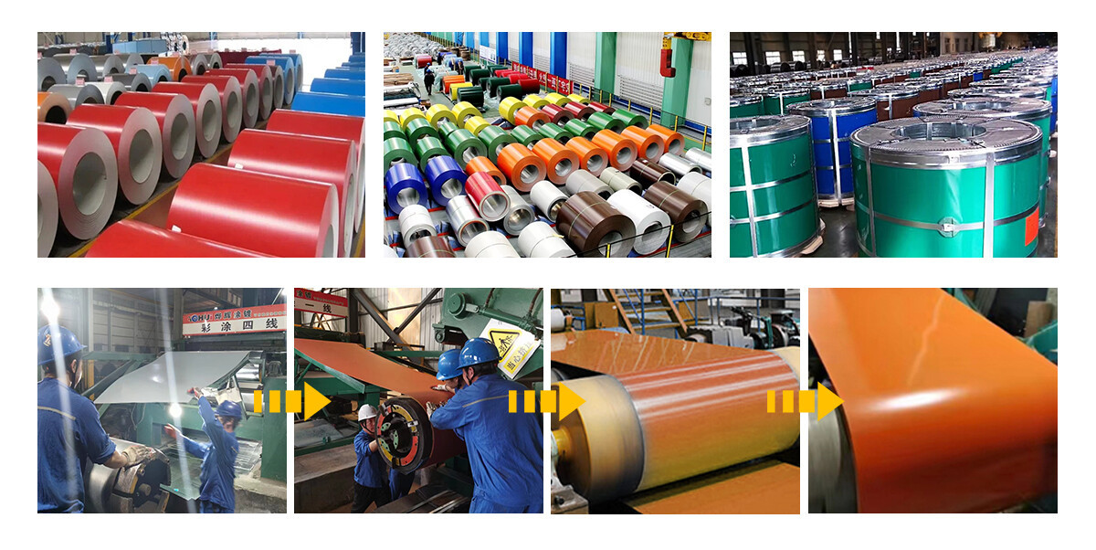 Hot Selling High Specification Prepainted Galvanized Steel PPGI PPGL Coil