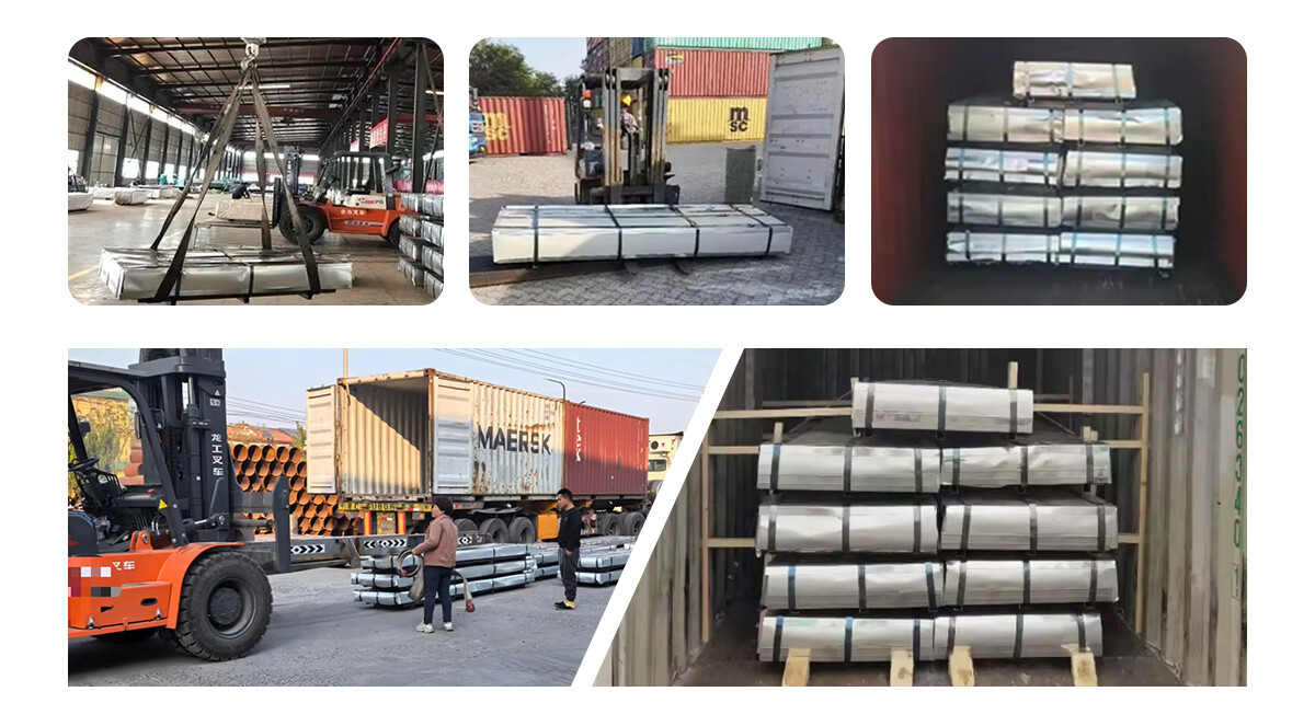 彩涂板3 Durable 0.4 mm Thick Aluminized-Zinc Corrugated Galvanized Steel Roofing Sheet Galvalume Roofing Sheet