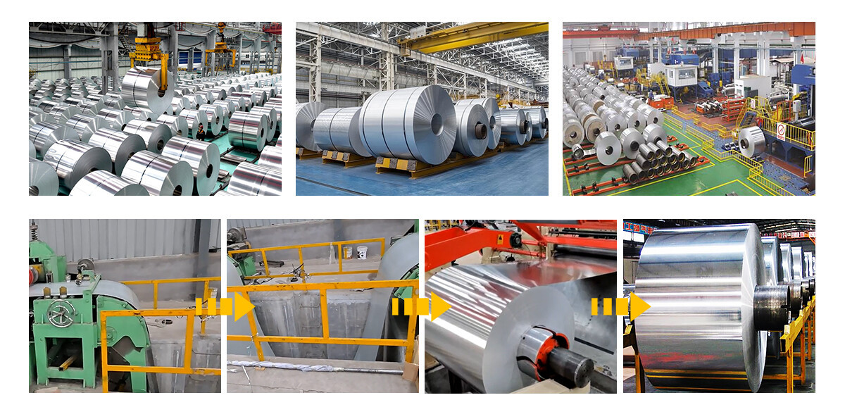 Factory Supply 5-50um Aluminum Soft Foil For Kitchen Food And Medicine Use