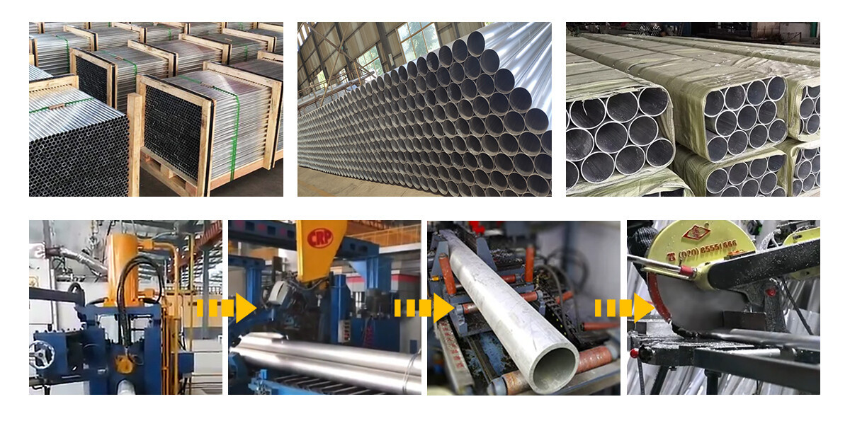 管2 Customized Size 6063 Anodized 10mm Diameter Aluminum Pipe