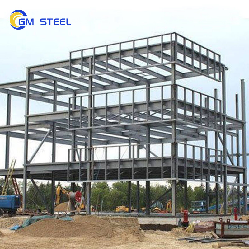High Rise Steel Structure Building Prefabricated Warehouse Steel Structure Building