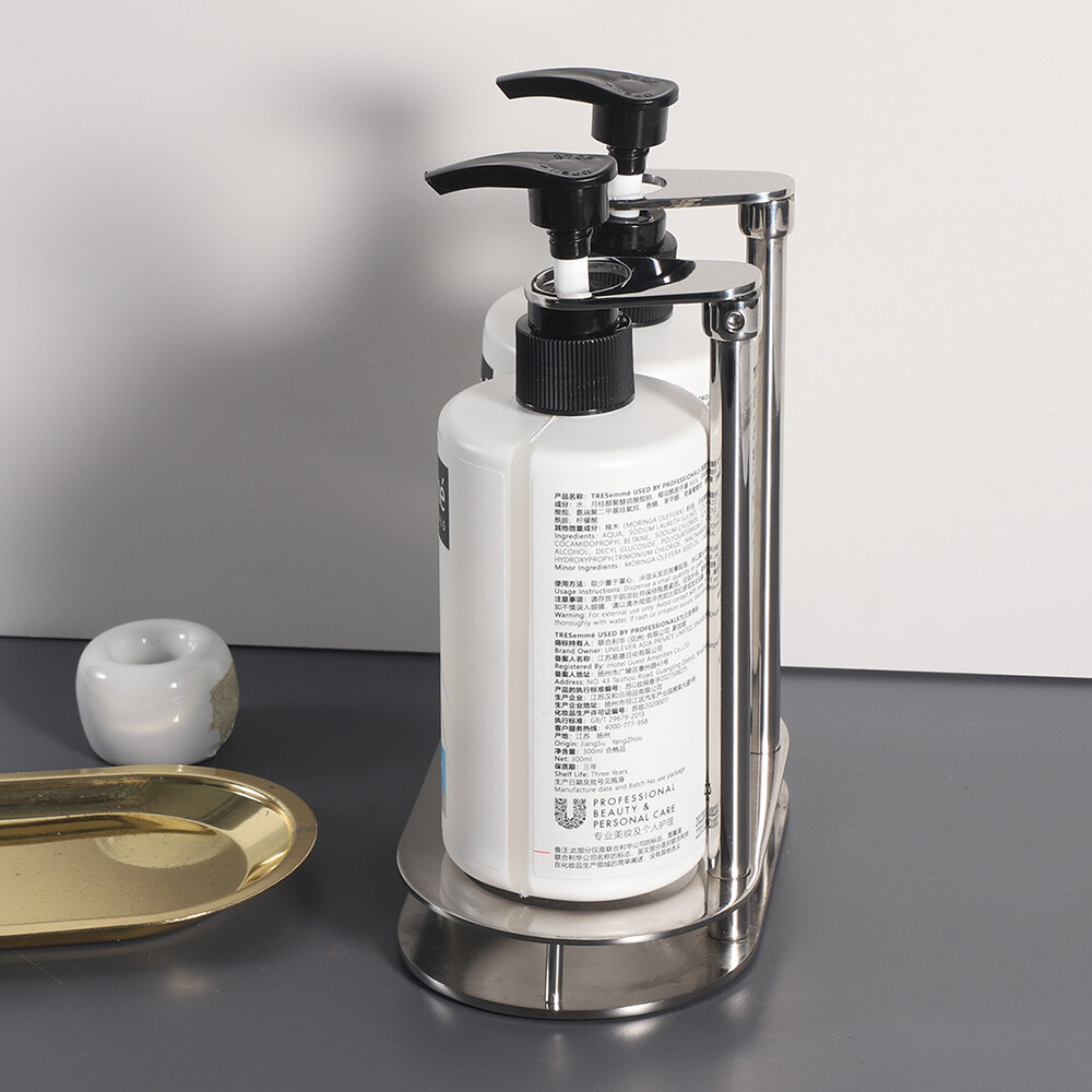 Professional 2-in-1 Wall Mount Dispenser: Integrated Touch-Free Foaming & Liquid Soap System for Hygienic Commercial Use