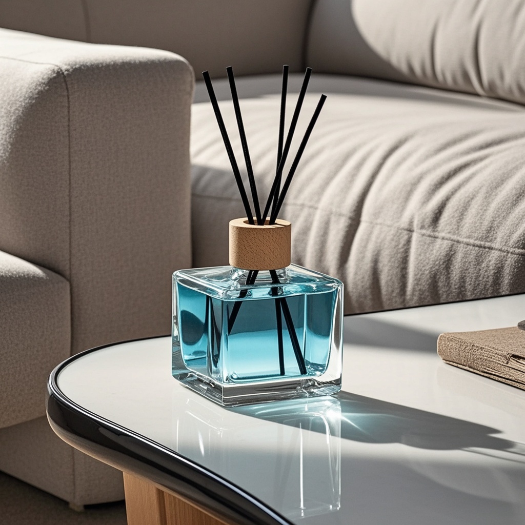 Premium Home Fragrance Gift Set, Custom Luxury Scent Oil Reed Diffuser with Long-Lasting Formula, Perfect for Hotel Amenities & Elegant Living Spaces