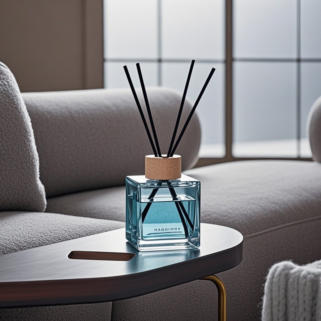 Premium Home Fragrance Gift Set, Custom Luxury Scent Oil Reed Diffuser with Long-Lasting Formula, Perfect for Hotel Amenities & Elegant Living Spaces