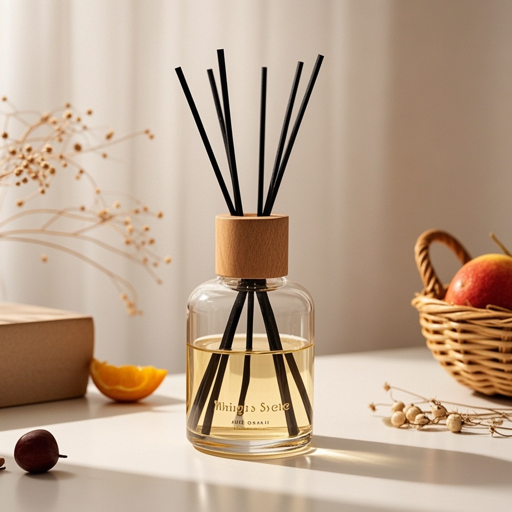 Premium Hotel & Spa Amenities, Long-Lasting Fragrance Oil Diffuser with Reed Sticks, Luxury Scent Solution for Signature Atmosphere