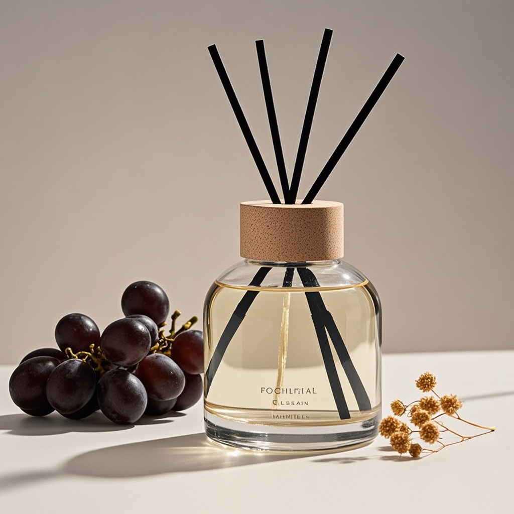 Premium Hotel & Spa Amenities, Long-Lasting Fragrance Oil Diffuser with Reed Sticks, Luxury Scent Solution for Signature Atmosphere