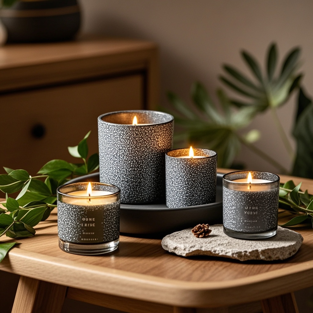 Luxury Hotel & Spa Scented Candles, Custom Signature Scent for Relaxing Ambiance, Bulk Elegant Home Fragrance Collection for Commercial Use