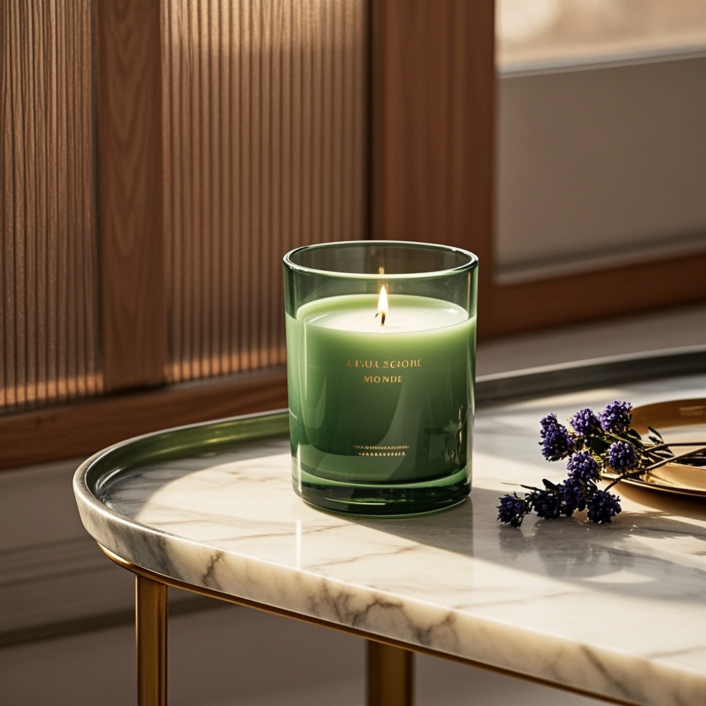 Luxury Hotel Scented Candles, Private Label Custom Fragrance for 5-Star Amenities, Elegant Home Collection for Spa & Resort