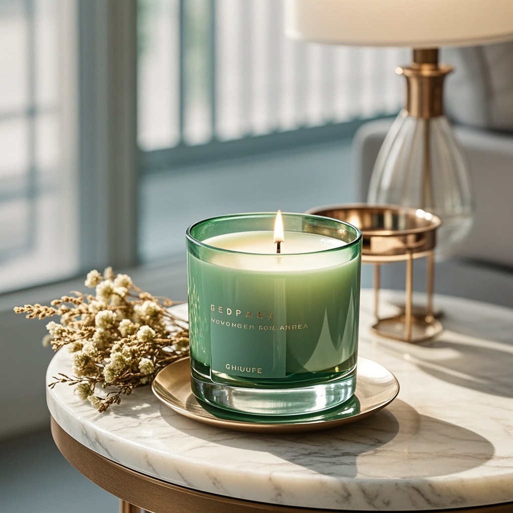 Luxury Hotel Scented Candles, Private Label Custom Fragrance for 5-Star Amenities, Elegant Home Collection for Spa & Resort