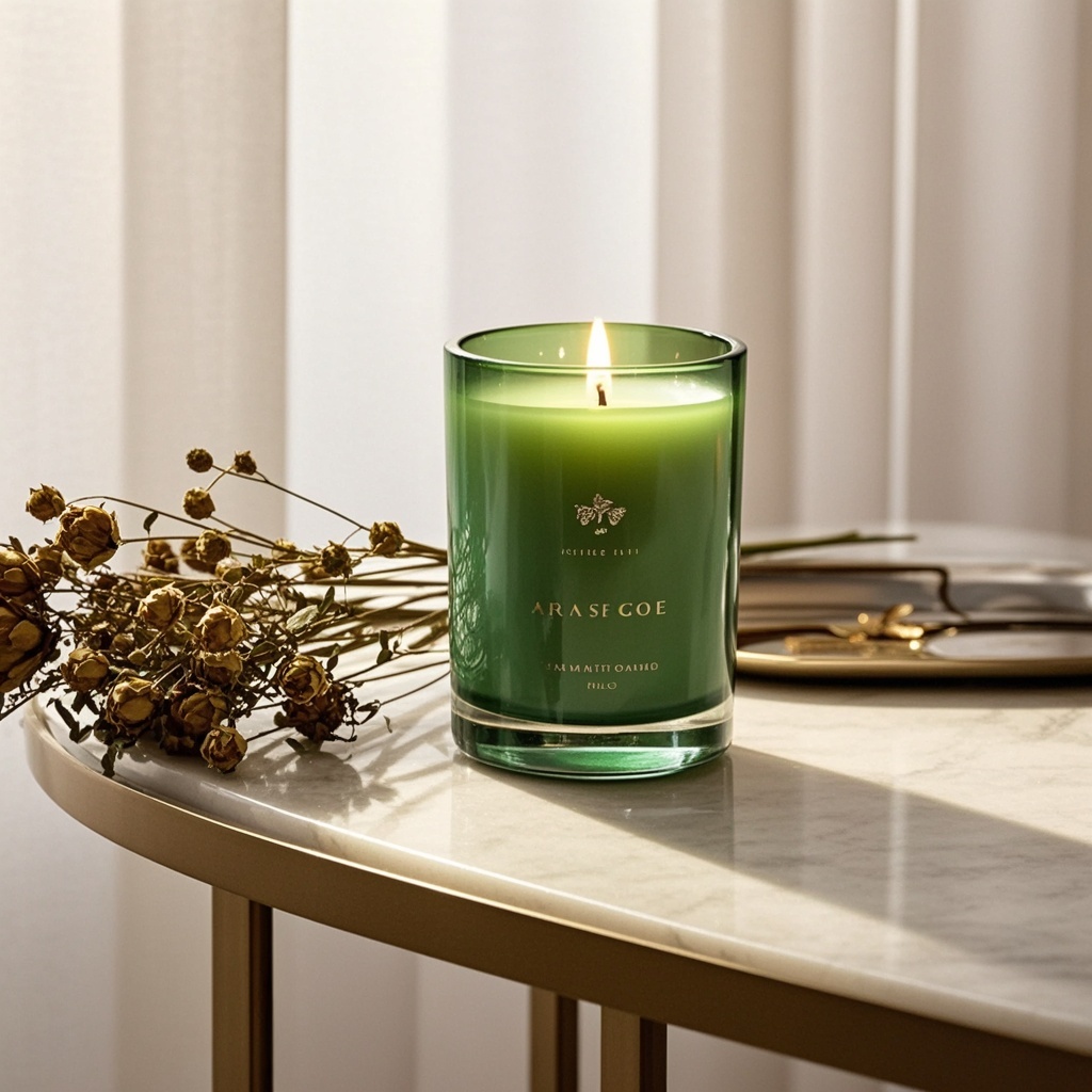 Luxury Hotel Scented Candles, Private Label Custom Fragrance for 5-Star Amenities, Elegant Home Collection for Spa & Resort