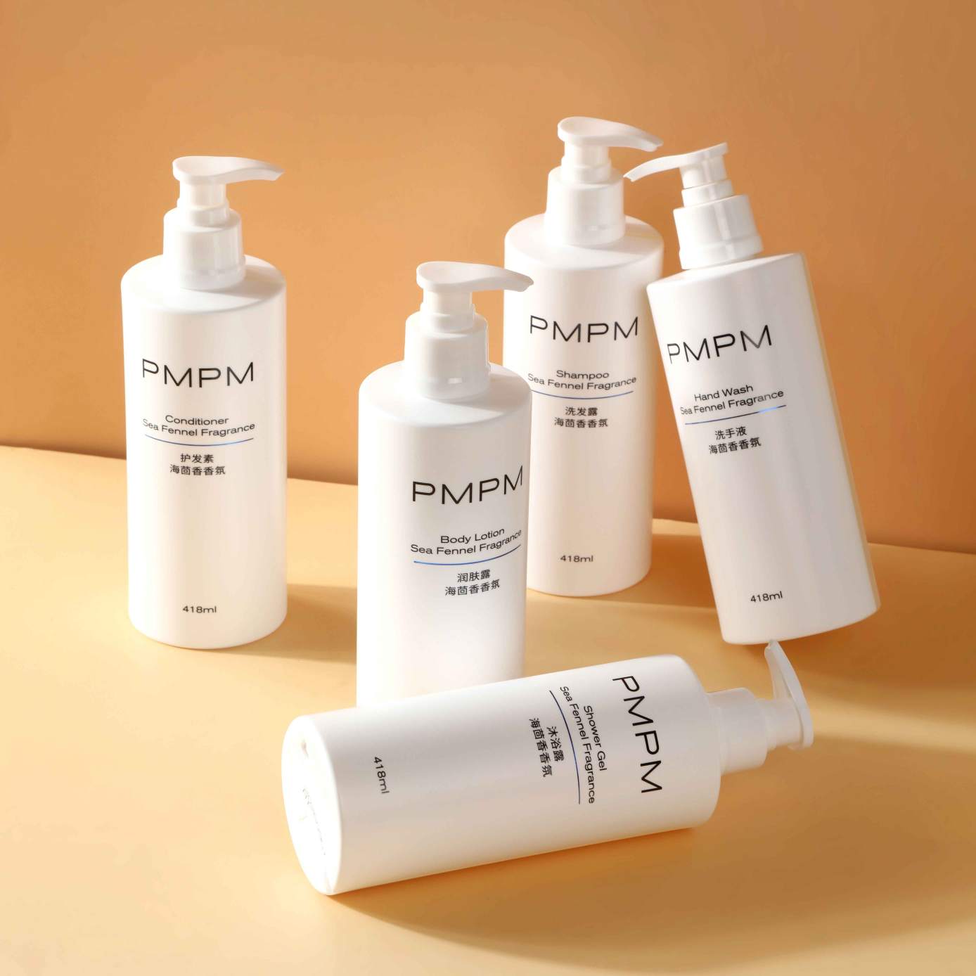 PMPM  Luxury Hospitality Co Branded Hair Care Set with Signature Scent Gentle Daily Shampoo Conditioner for 5 Star Amenities